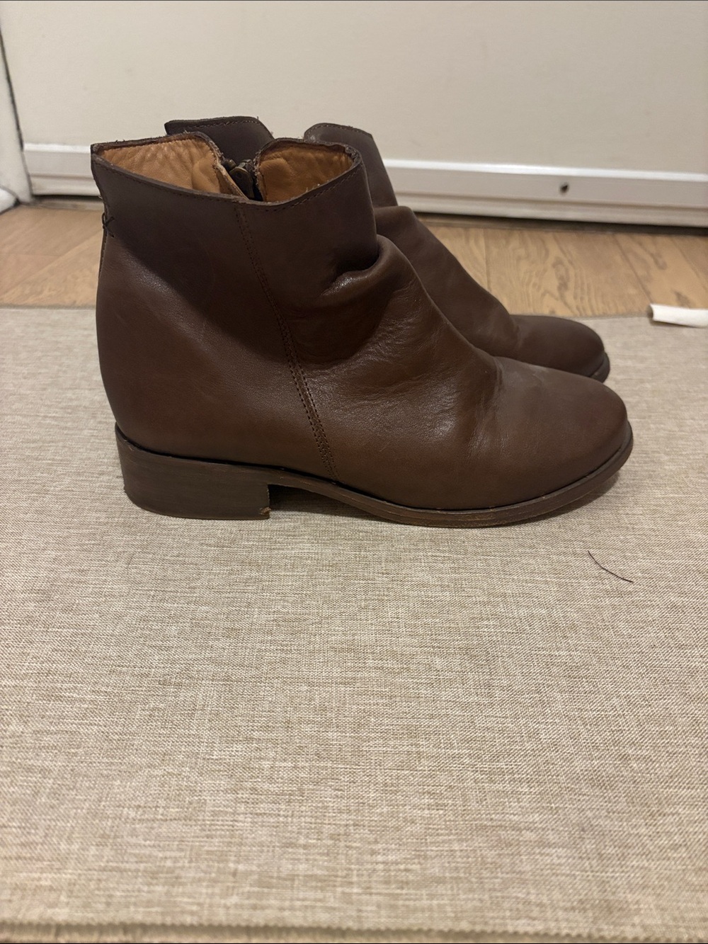 Beek Quail Ankle Bootie - Size 6.5 - Chocolate